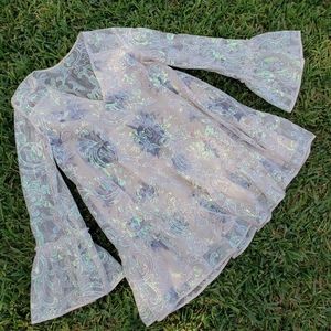 Free People Sequin Tunic Dress